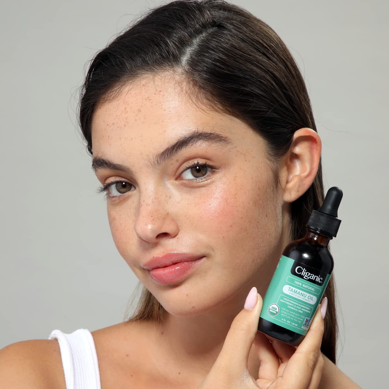 Cliganic USDA Organic Tamanu Oil, 100% Pure - For Face, Hair & Skin