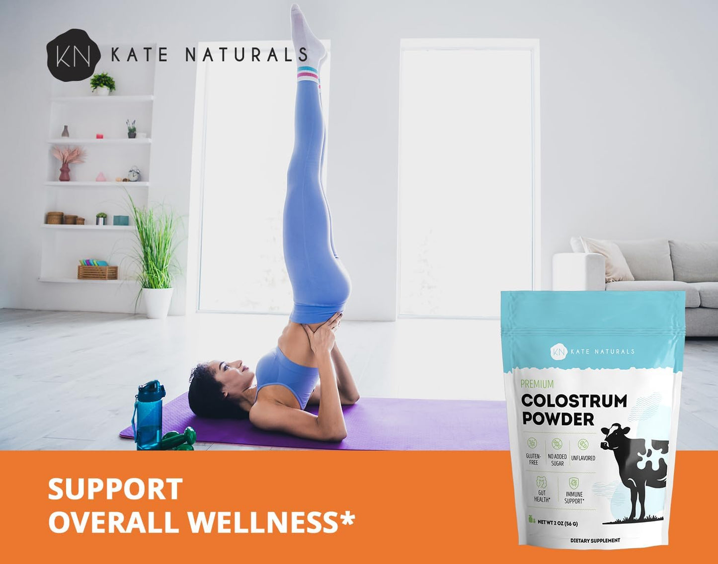 Kate Naturals Colostrum Powder Supplement - 2 oz