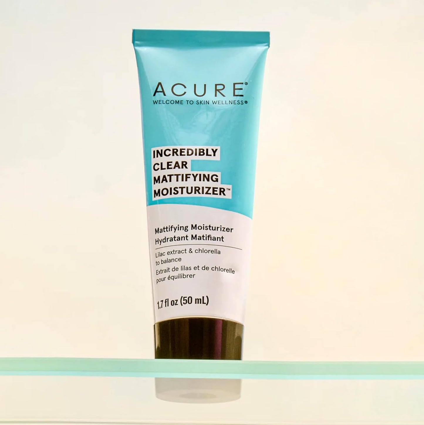 Acure Incredibly Clear Mattifying Face Moisturizer -1.7 oz