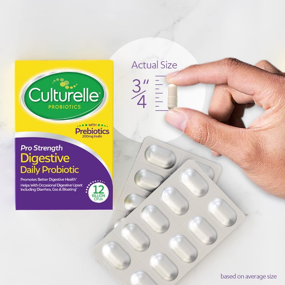 Culturelle Probiotics Pro Strength Digestive Daily Probiotic 60 Caps