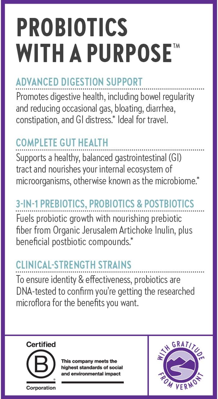 New Chapter All-Flora Probiotic for Advanced Digestion - 30 count