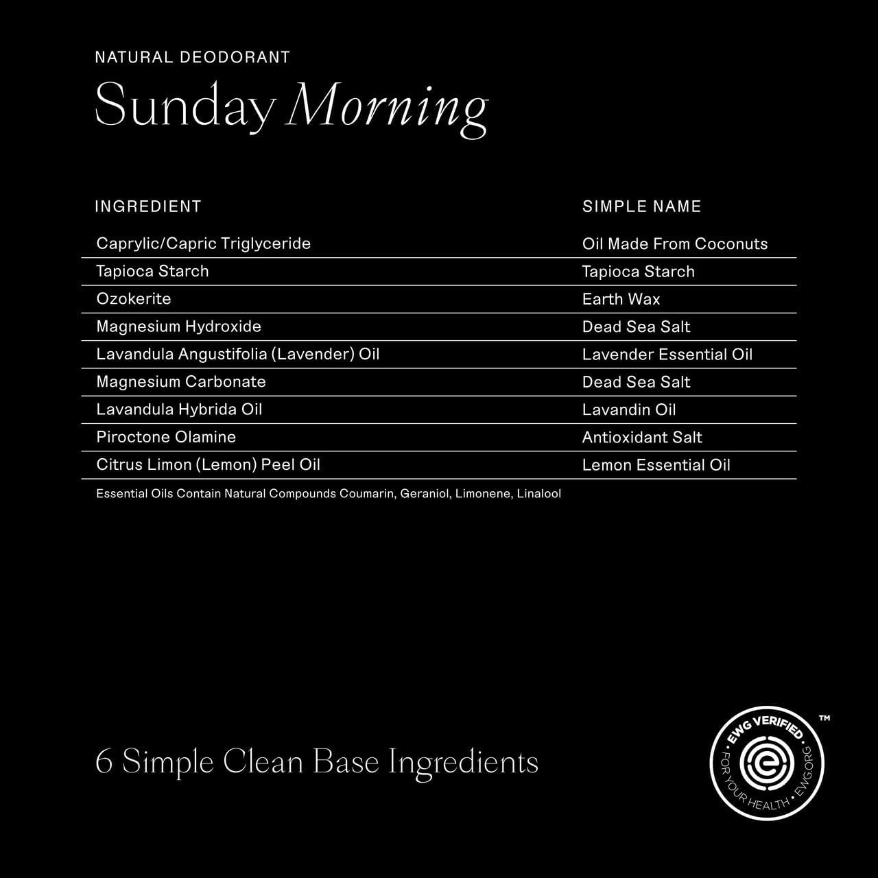 Each & Every Aluminum Free Deodorant Lavender & Lemon, 2.5oz