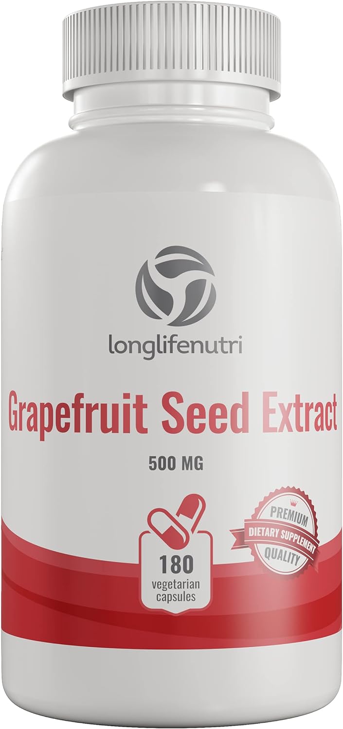 Grapefruit Seed Extract 180 Vegetarian Capsules