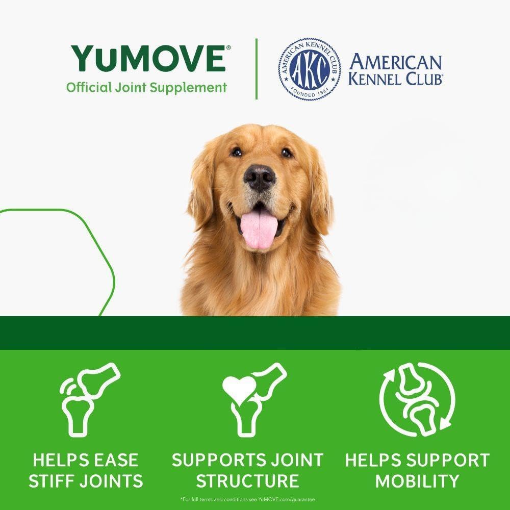 YuMOVE Adult Dog Tablets | Hip and Joint Supplement 120 Count