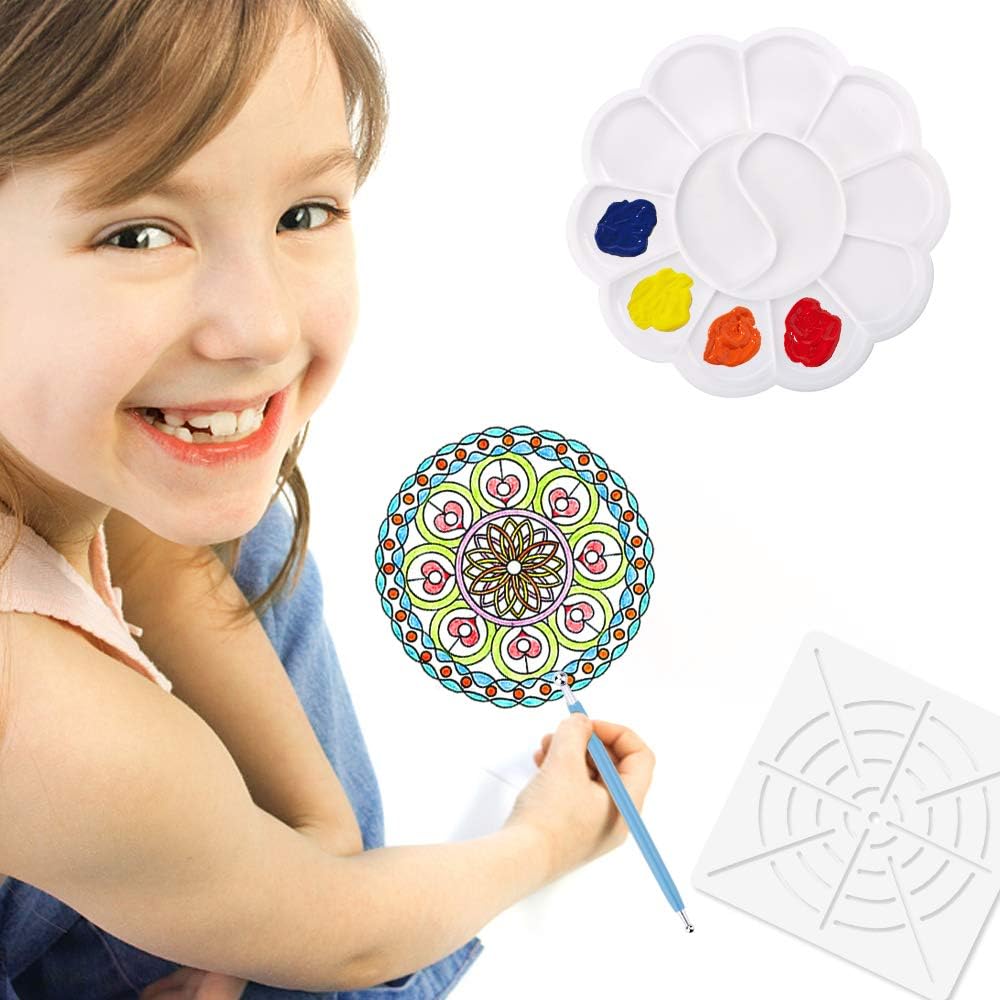 Augshy 19pcs Mandala Dotting Tools Set Pen Dotting Tools