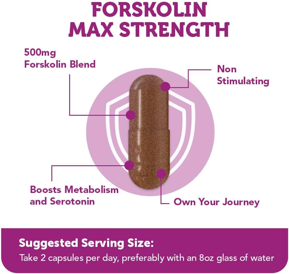 Vitamin Bounty Forskolin Max Strength 60 Capsules