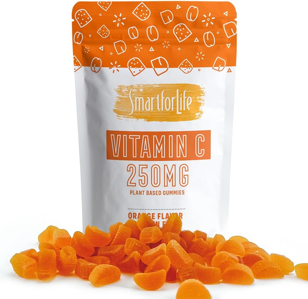 Smart for Life Vitamin C Gummies Natural Orange Flavor - 60 Count