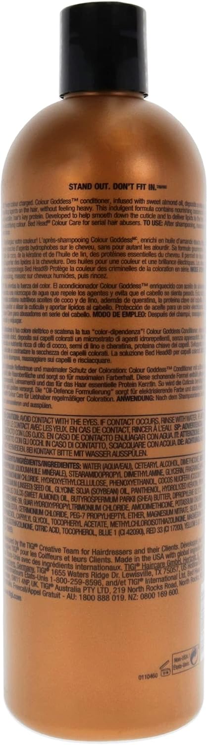 TIGI Bed Head Colour Goddess Oil Infused Conditioner for Unisex - 25.36 Ounce