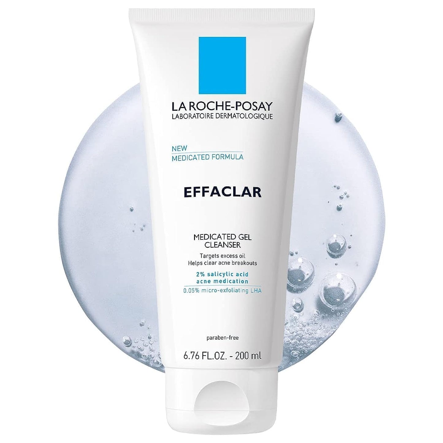 La Roche-Posay Effaclar Medicated Gel Facial Cleanser Foaming Acne Face Wash