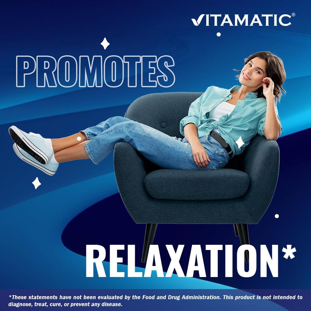 Vitamatic L-Theanine Supplement 400mg - 240 Tablets