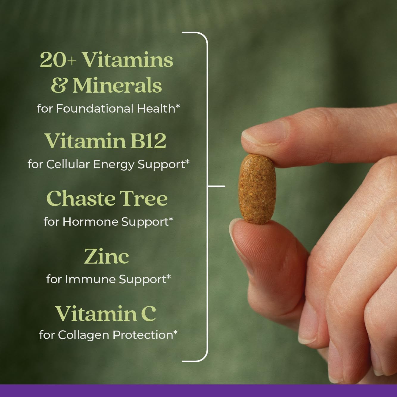 New Chapter Women's Multivitamin 40 Plus for Energy, Healthy Aging + Immune Support 96 Count