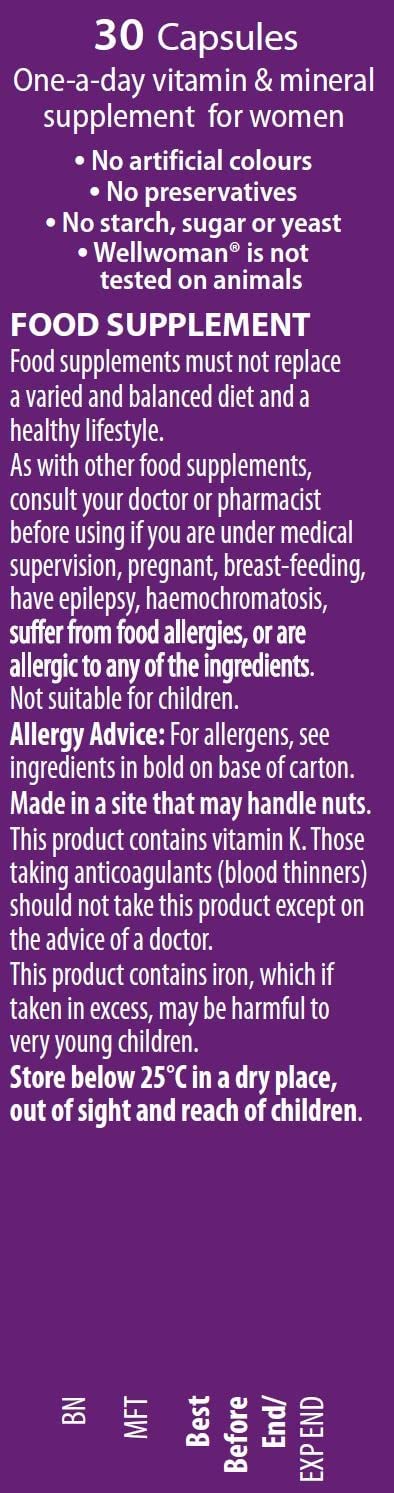 Wellwoman Vitabiotics Original Formula, 30 Count