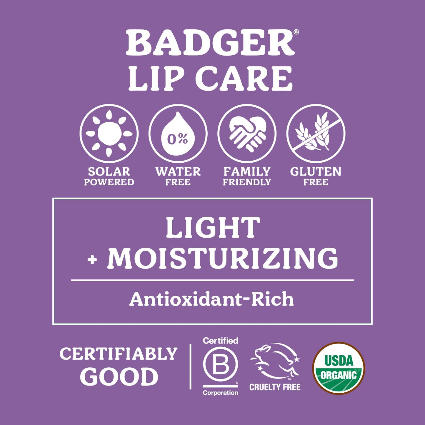 W.s. Badger, Pink Grapefruit Classic Lip Balm, 0.15 Ounce