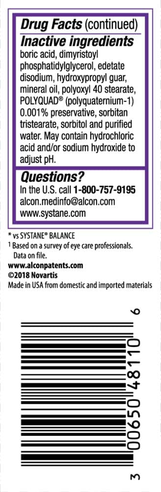 Systane Complete Lubricant Eye Drops - 10 ml