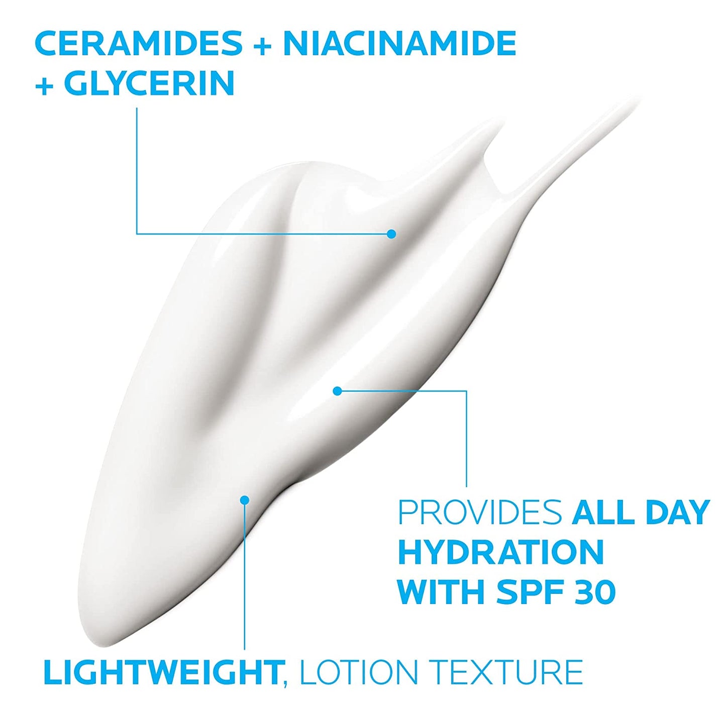 La Roche-Posay Toleriane Double Repair UV SPF Moisturizer for Face, Daily Facial Moisturizer with Sunscreen SPF 30
