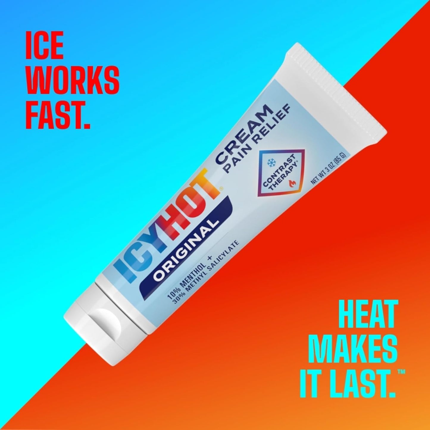 Icy Hot Original Pain Relief Cream, 3 oz