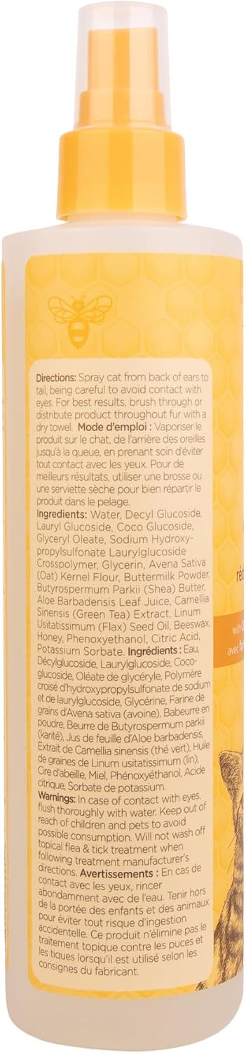 Burt's Bees for Pets Cat Dander Reducing Spray - 10 Fl Oz - 2 Pk