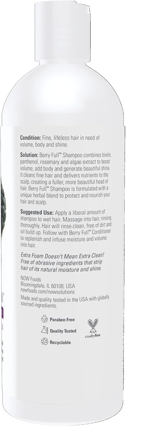 NOW Solutions, Berry Full™, Volume Boost Shampoo