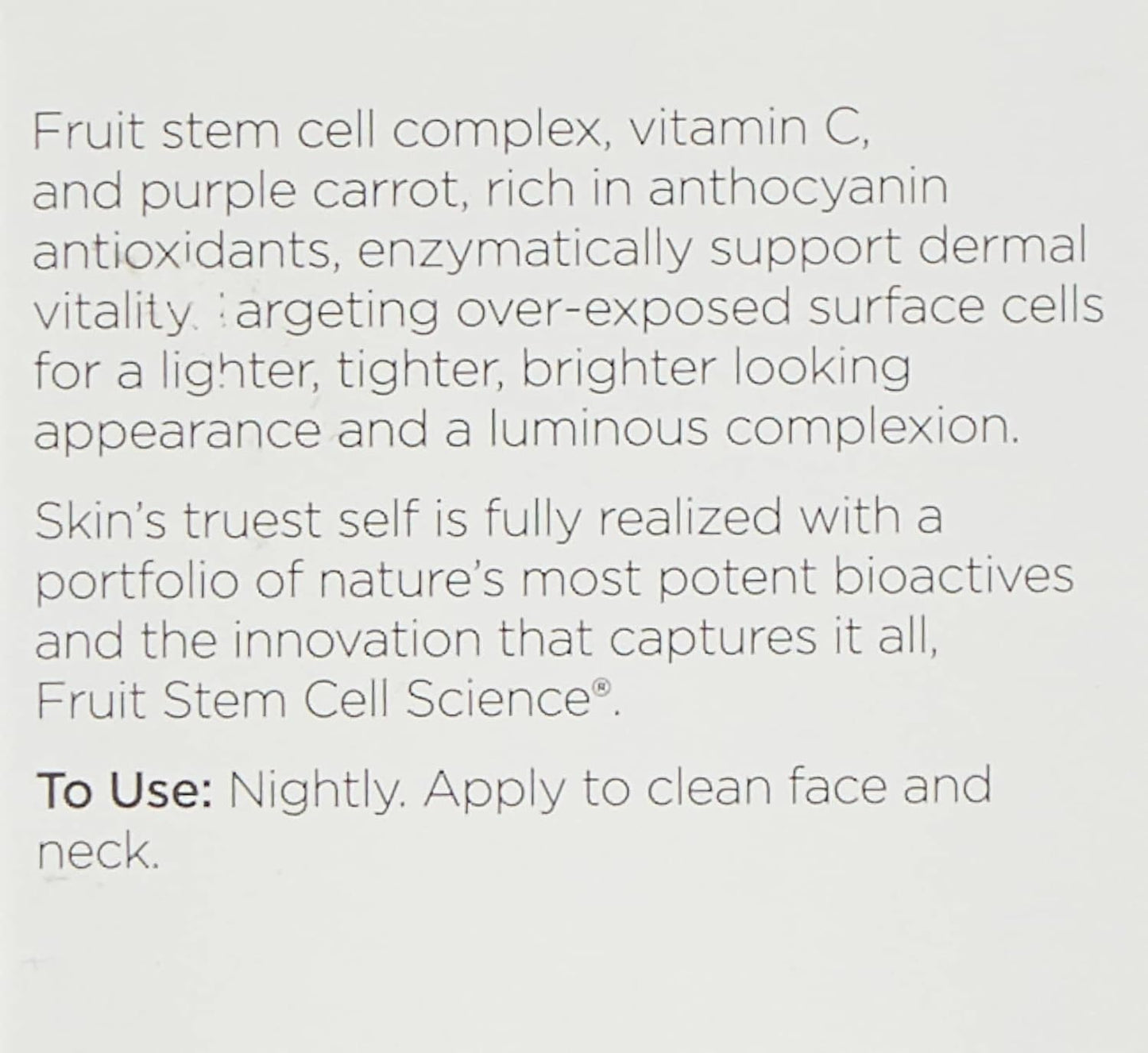 Andalou Natural Purple Carrot + C Luminous Night Cream ,1.7 Ounce