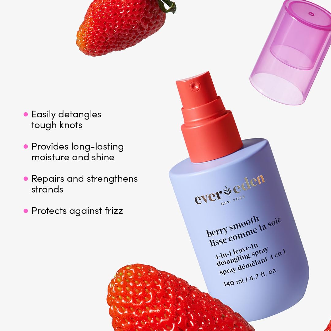 Evereden Kids Detangler Spray: 4-in-1 Leave-In Hair Spray