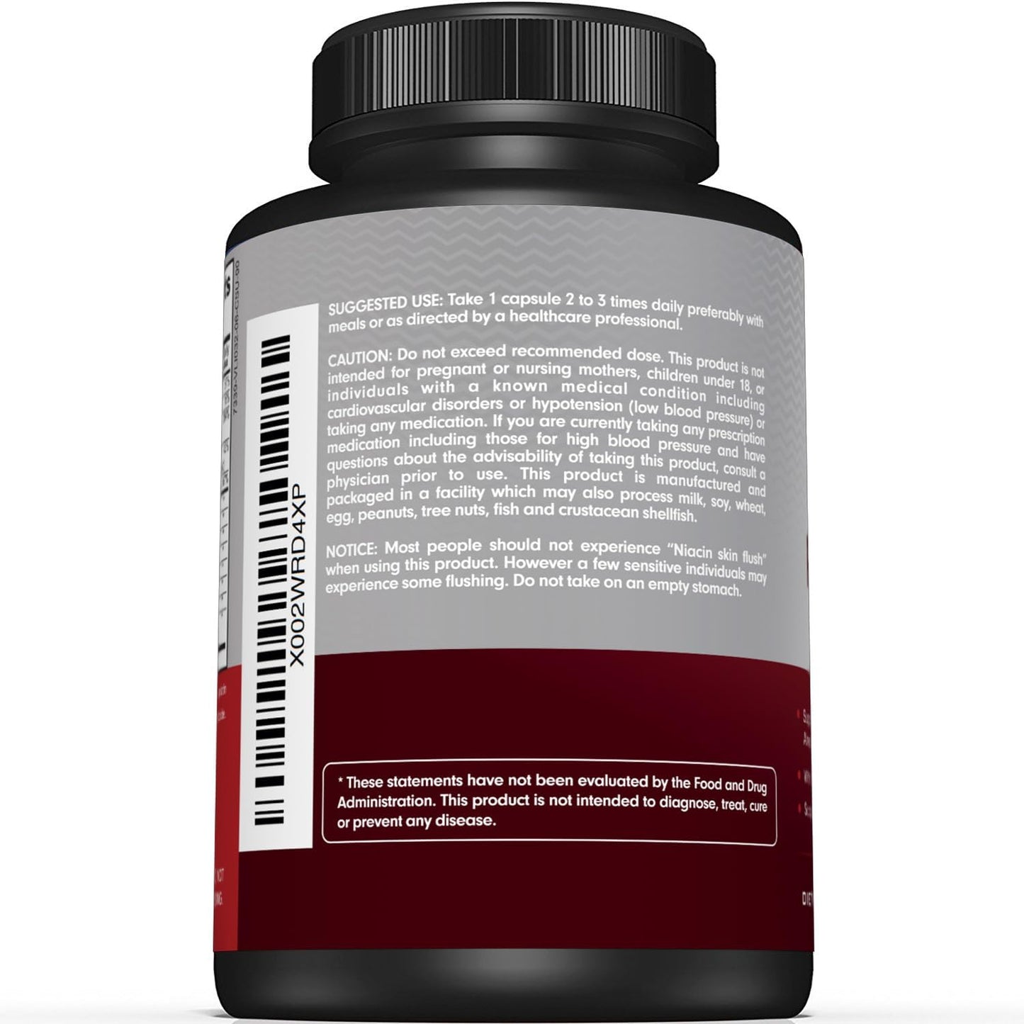 Premium Blood Pressure Support Supplement 90 Capsules