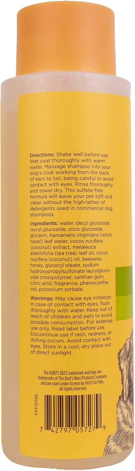 Burt's Bees for Pets Deodorizing Dog Shampoo - 16 Fl Oz
