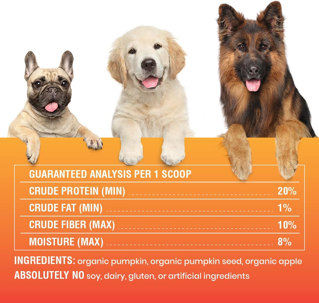 3-in-1 Pumpkin Powder for Dogs - 16 oz