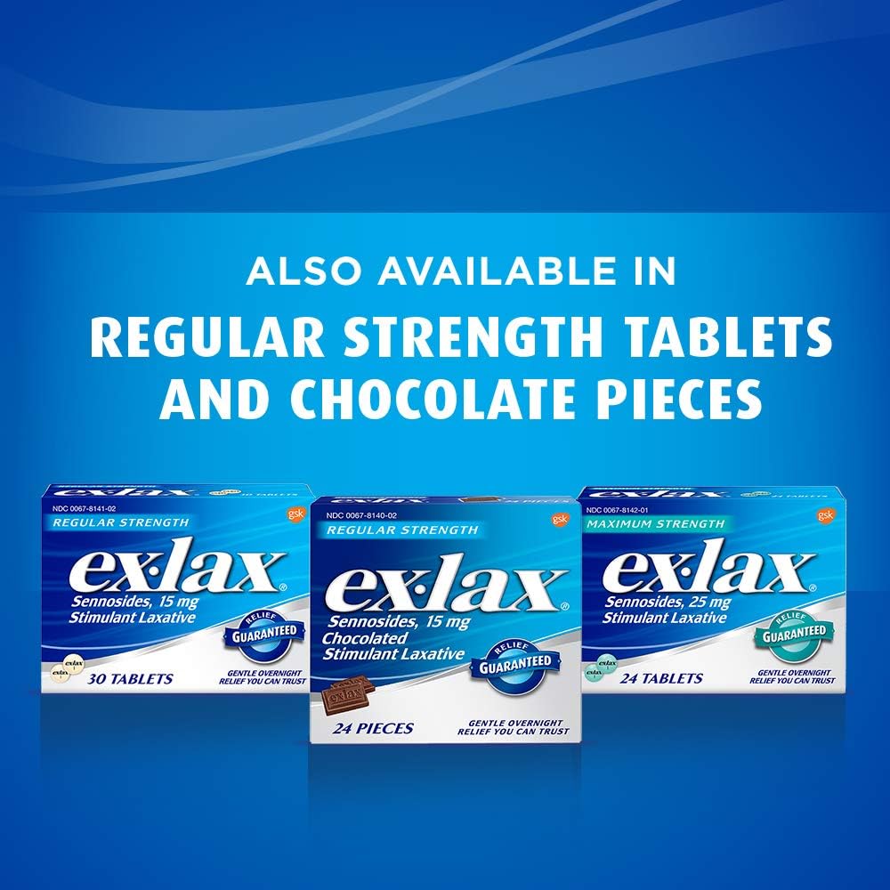 ex-lax Maximum Strength Stimulant Laxative 24 Count
