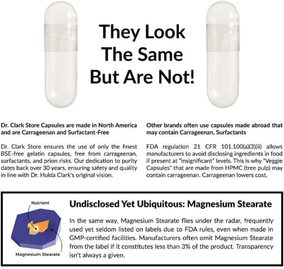 Dr Clark Store Ashwagandha Supplement – 650mg, 60 Capsules