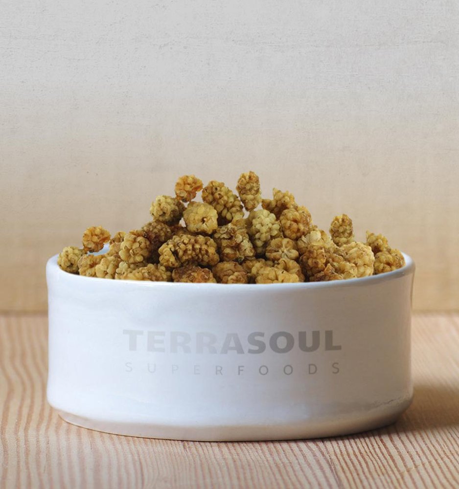 Terrasoul Superfoods Organic Sun-dried White Mulberries