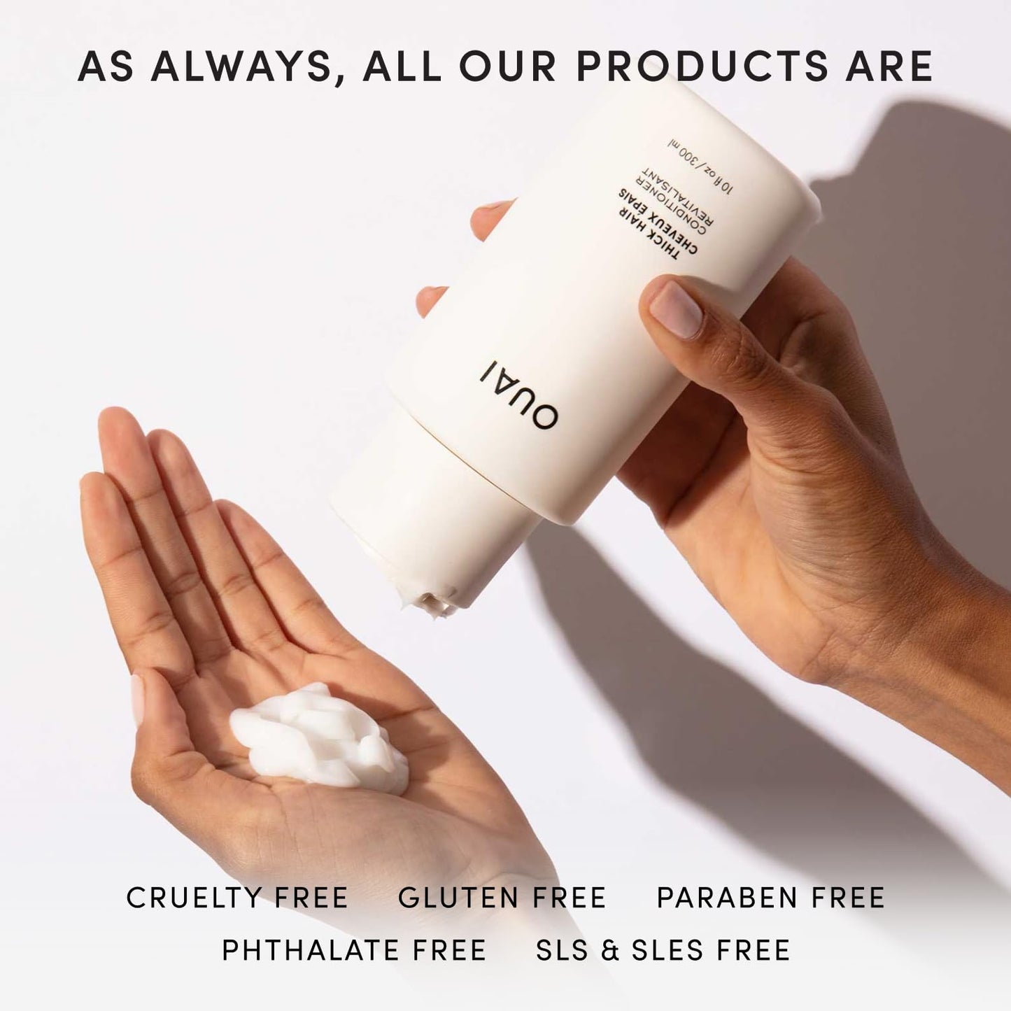 OUAI Thick Hair Conditioner Salon Size -32 Oz