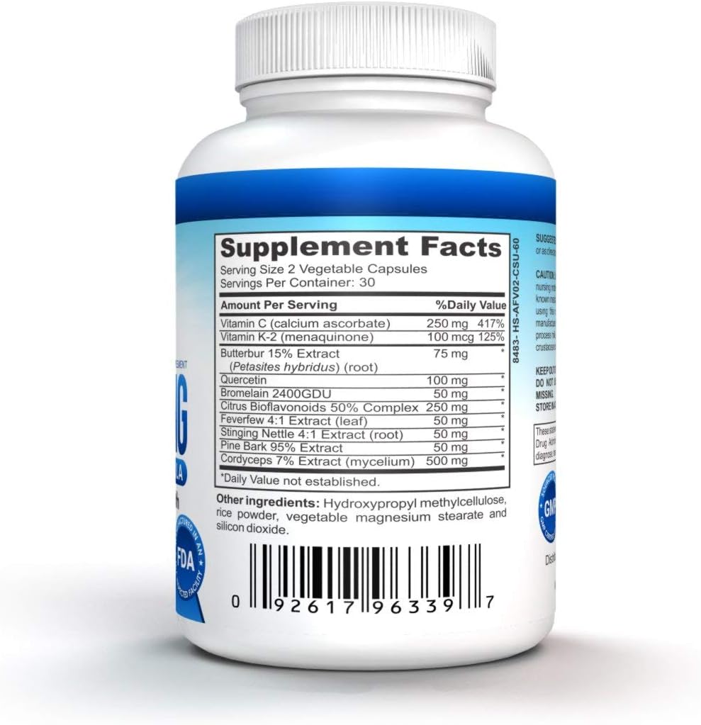 White Lung by NutraPro - Lung Cleanse And Detox.Support Lung Health - 60 capsules