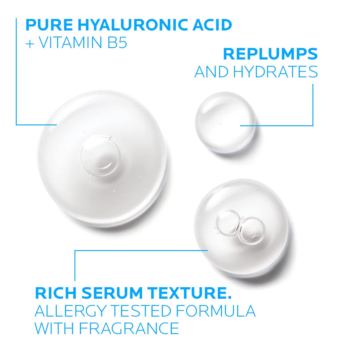 La Roche-Posay Hyalu B5 Pure Hyaluronic Acid Serum for Face, with Vitamin B5