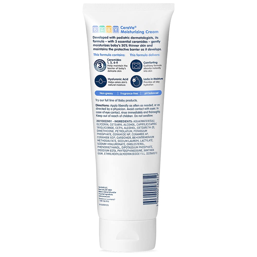 CeraVe Baby Gentle Moisturizing Cream with Ceramides