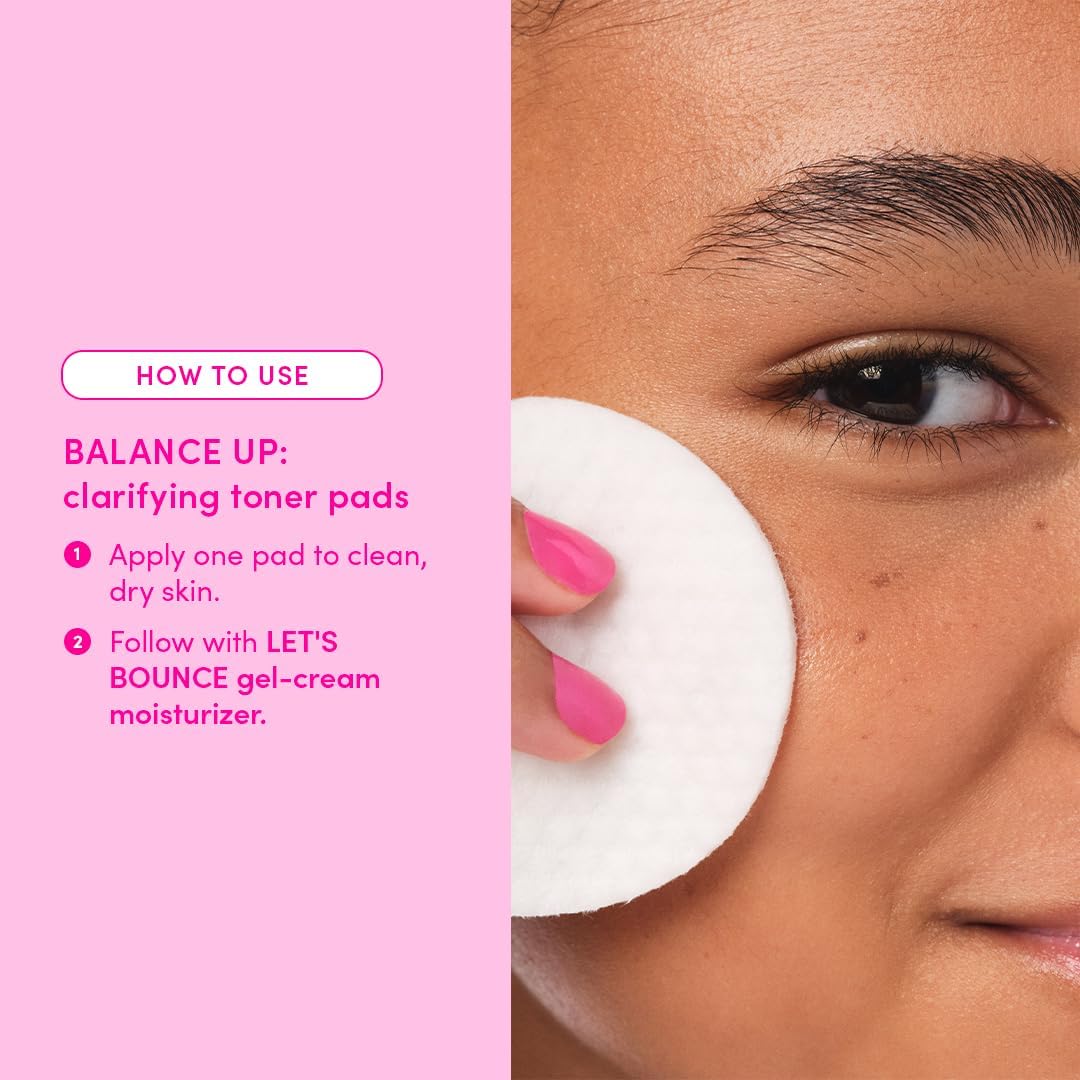 Evereden Balance Up Toner Pads for Face 3.7 fl oz