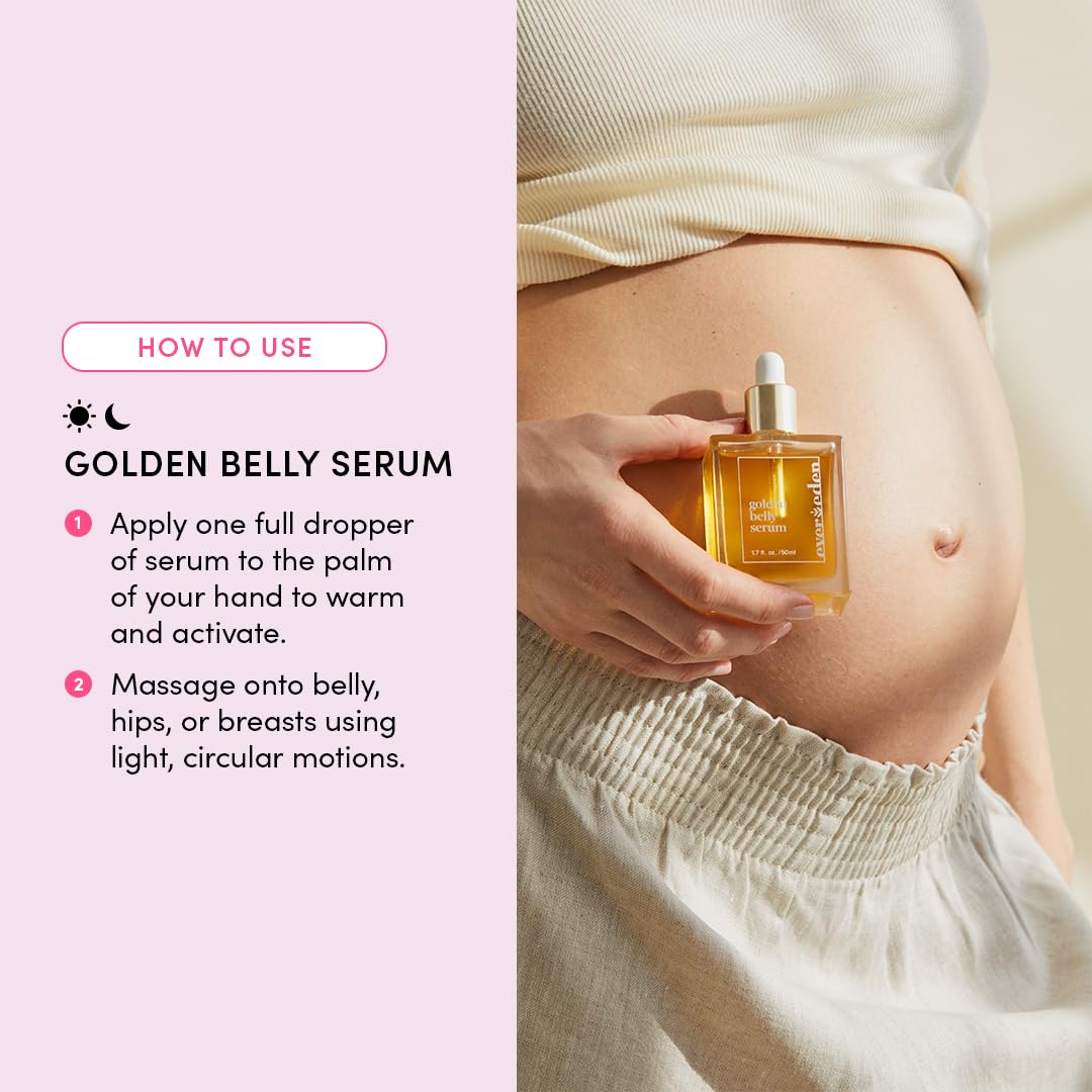Evereden Golden Belly Serum, 1.7 fl oz.