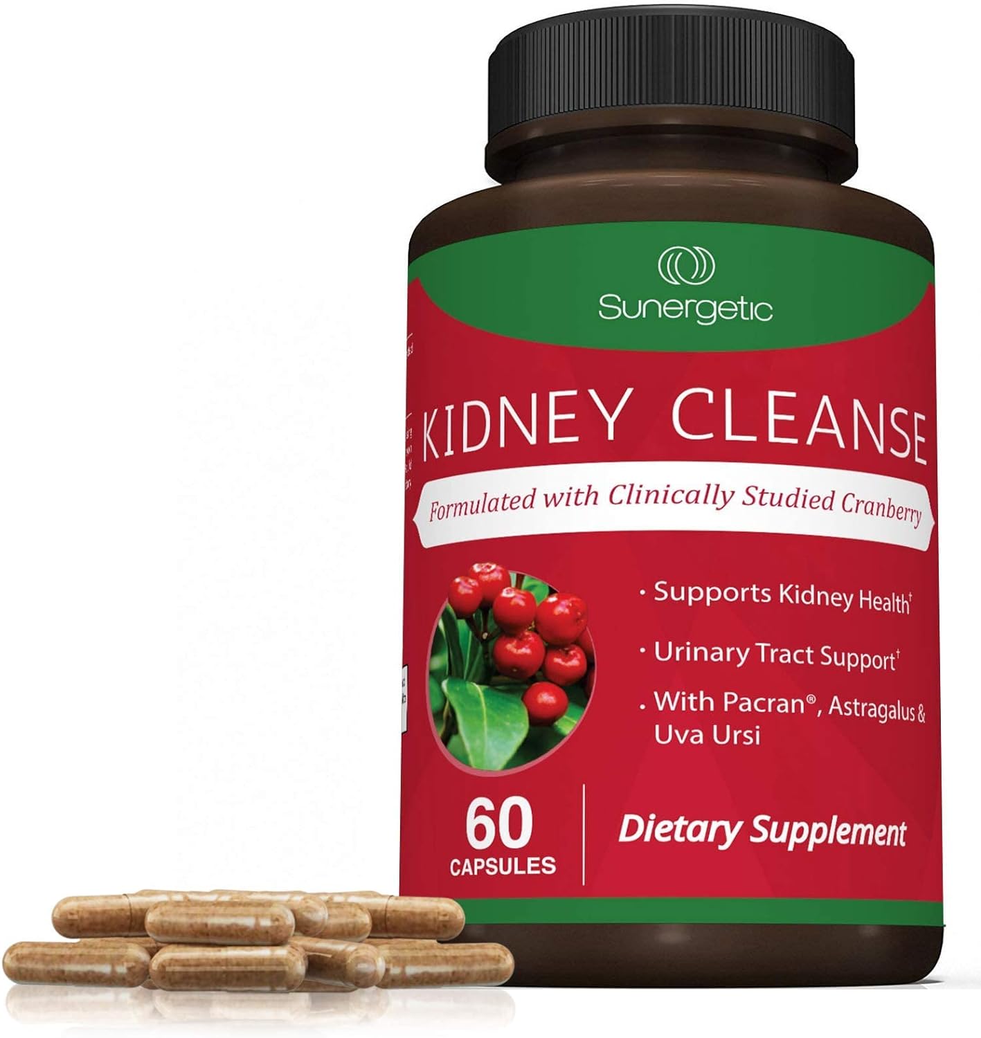 Premium Kidney Cleanse Supplement- Powerful Kidney Support 60 Capsules