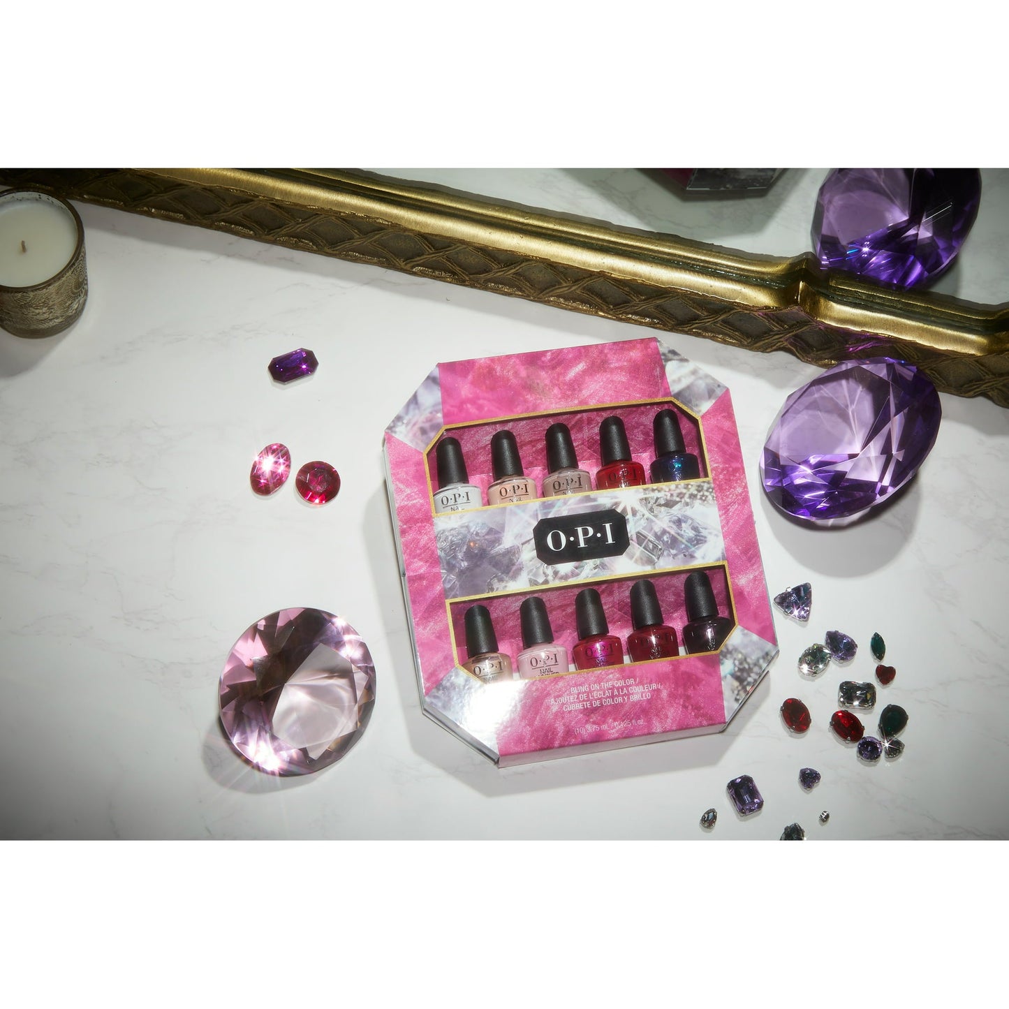 OPI 2022 Kit, 10-Piece Mini Nail Polish Collection
