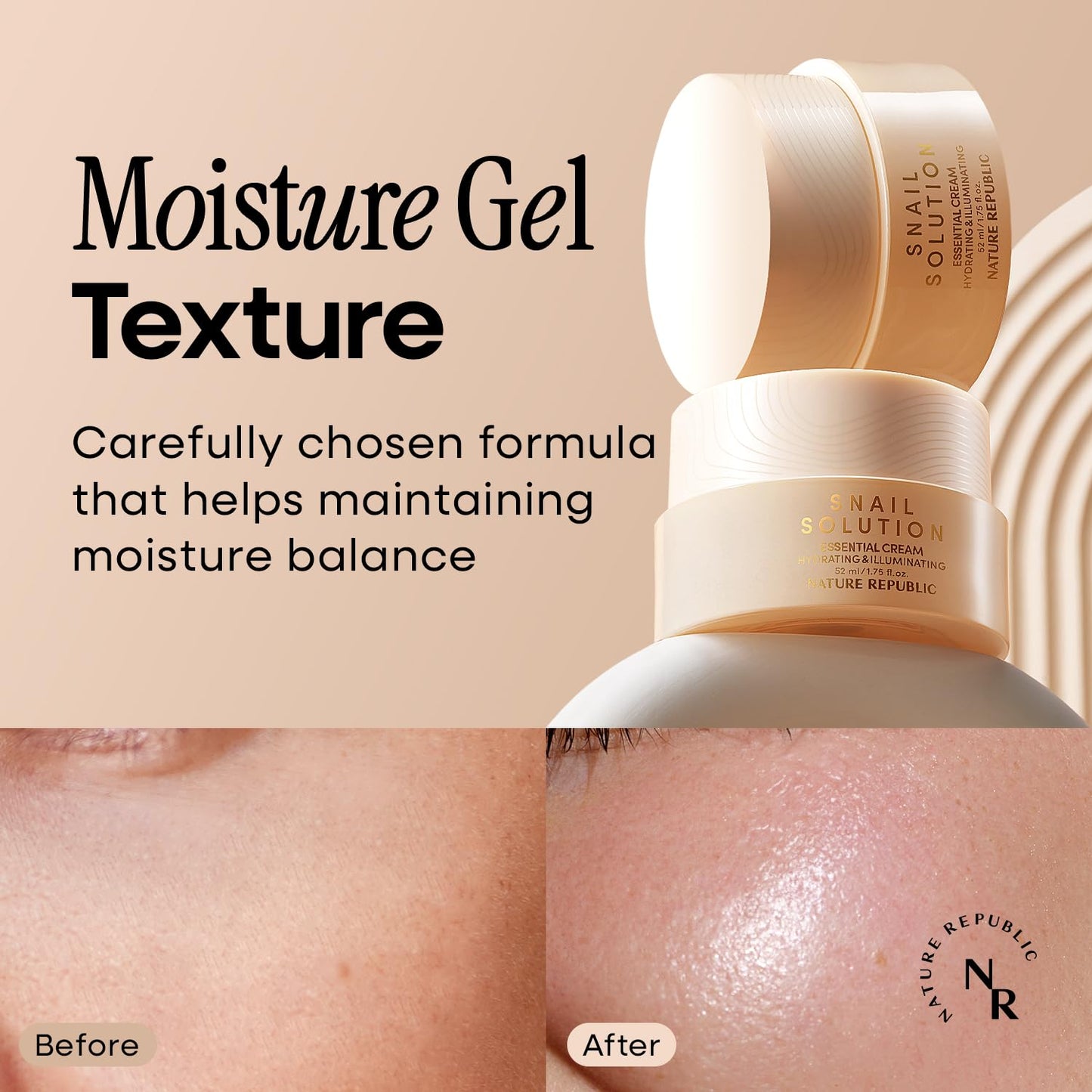 Nature Republic Snail Mucin Cream - 1.75 Fl.Oz