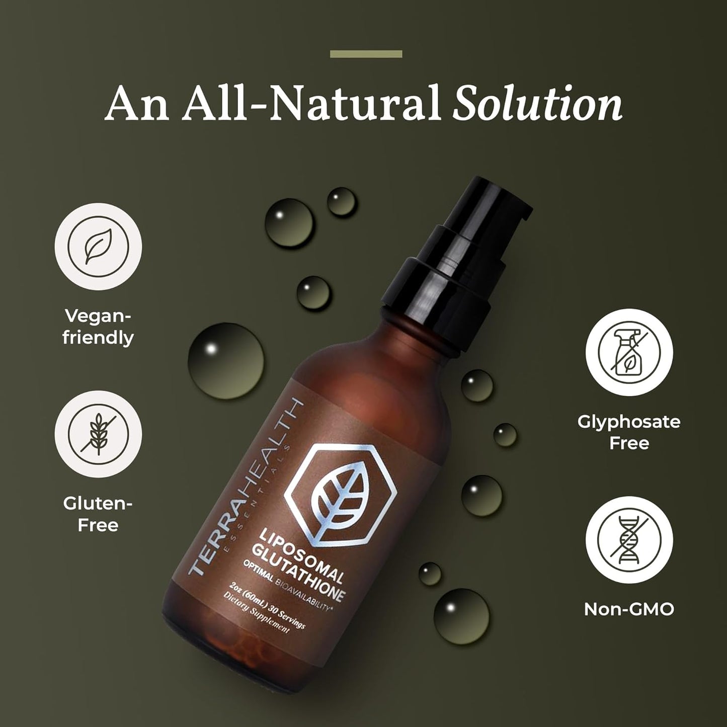Terra Health Essentials - Liposomal Glutathione -2 oz