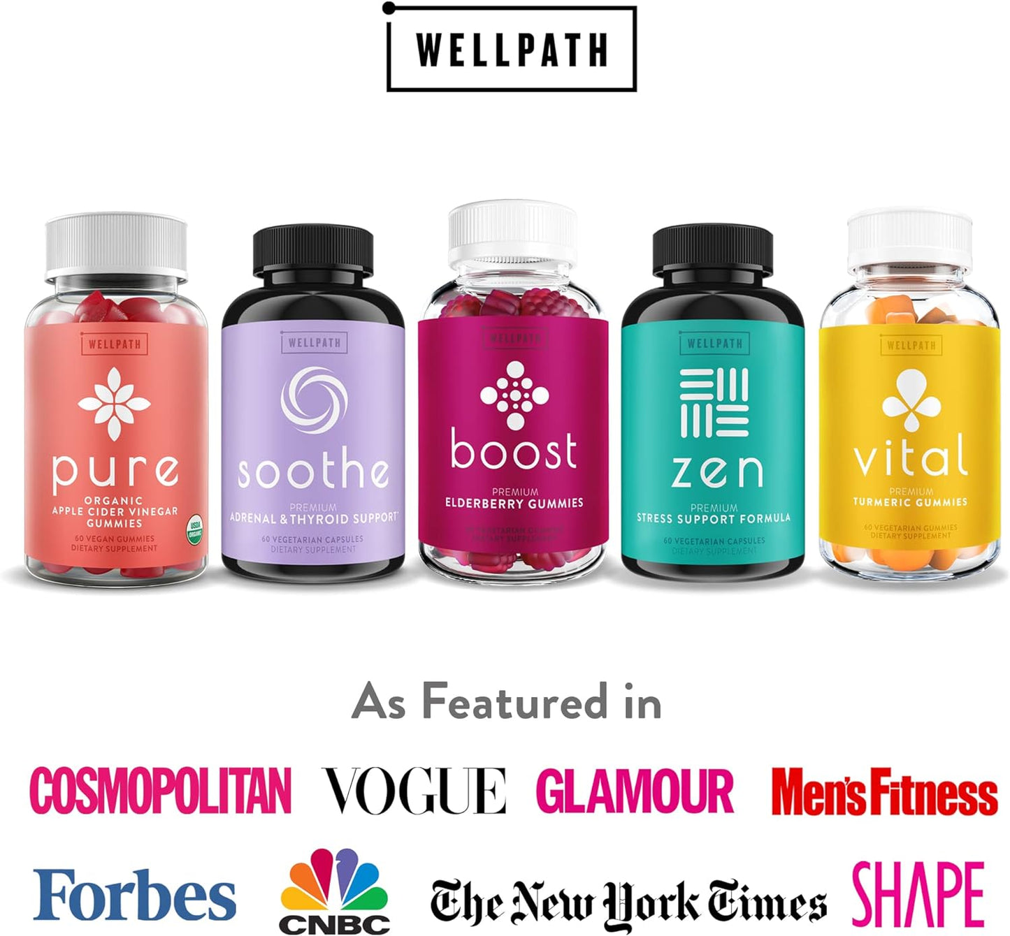 WellPath ACV Gummies with The Mother 60 count