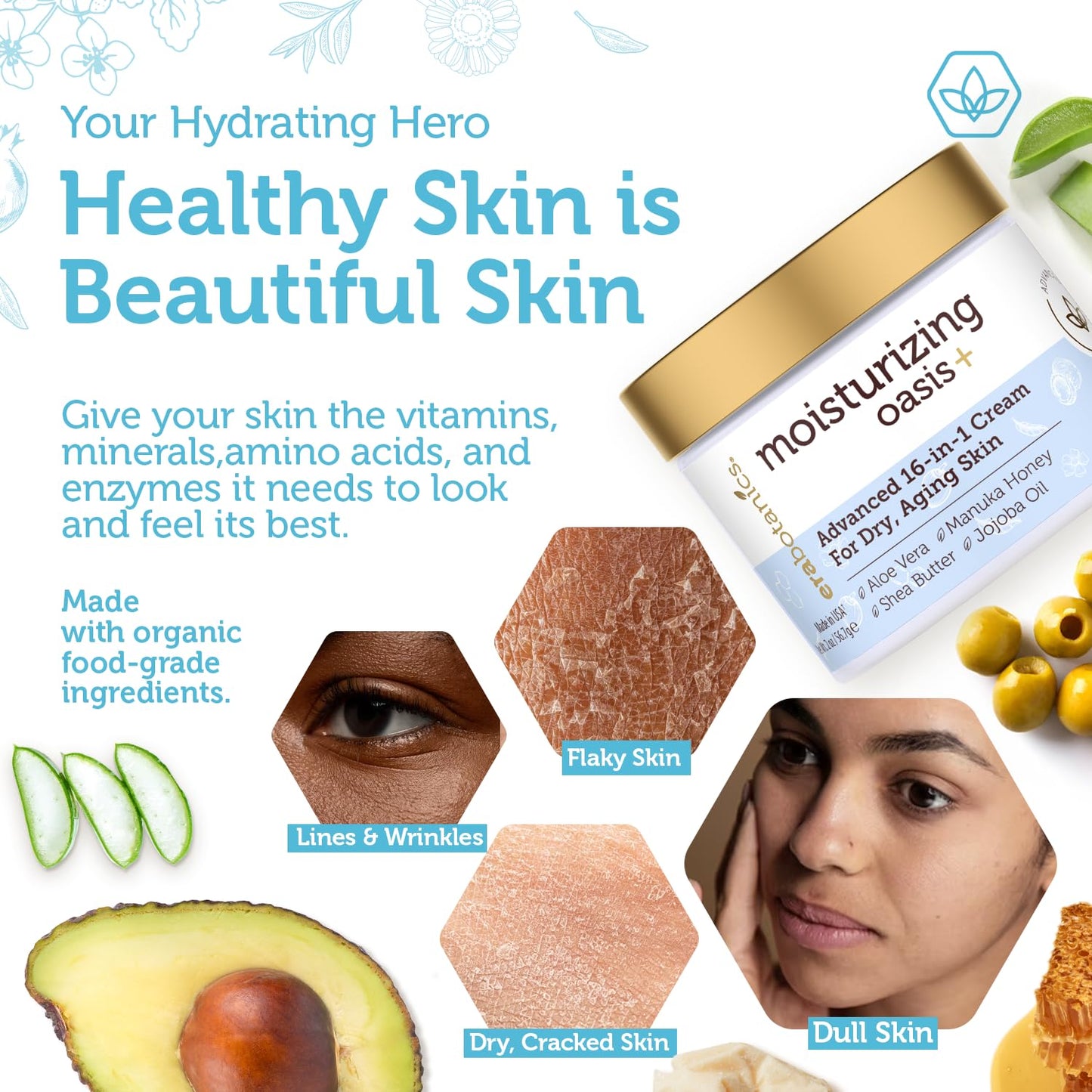 Era Organics Advanced Face Moisturizer for Dry Skin