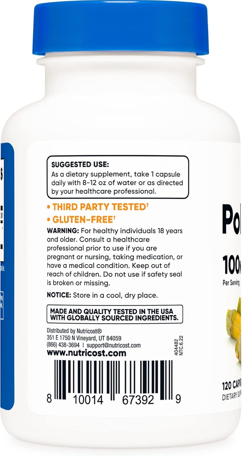 Nutricost Policosanol 100mg, - 120 Capsules