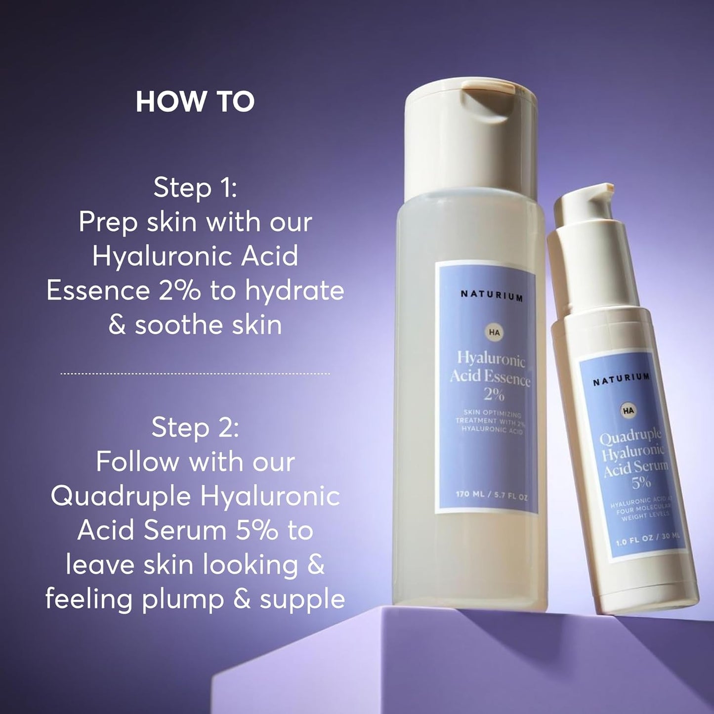 Naturium Quadruple Hyaluronic Acid Serum 5% -1 oz