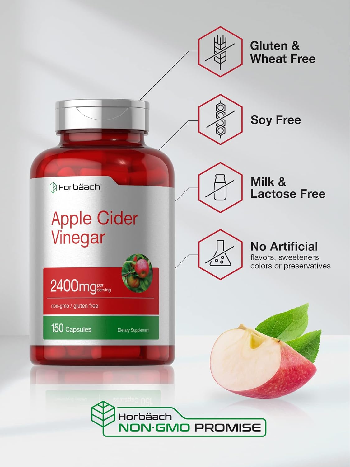 Apple Cider Vinegar Capsules 150 Count