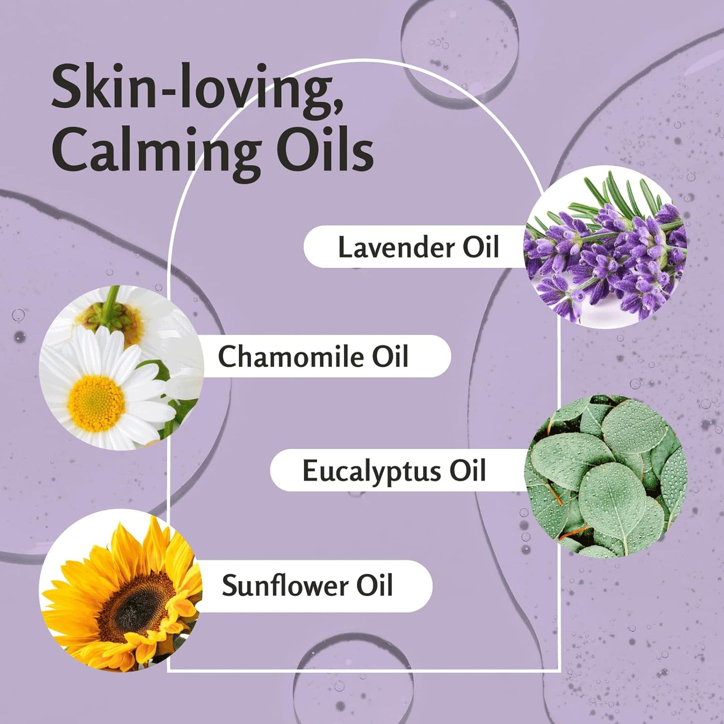 Lavender Massage Oil with Collagen and Stem Cells