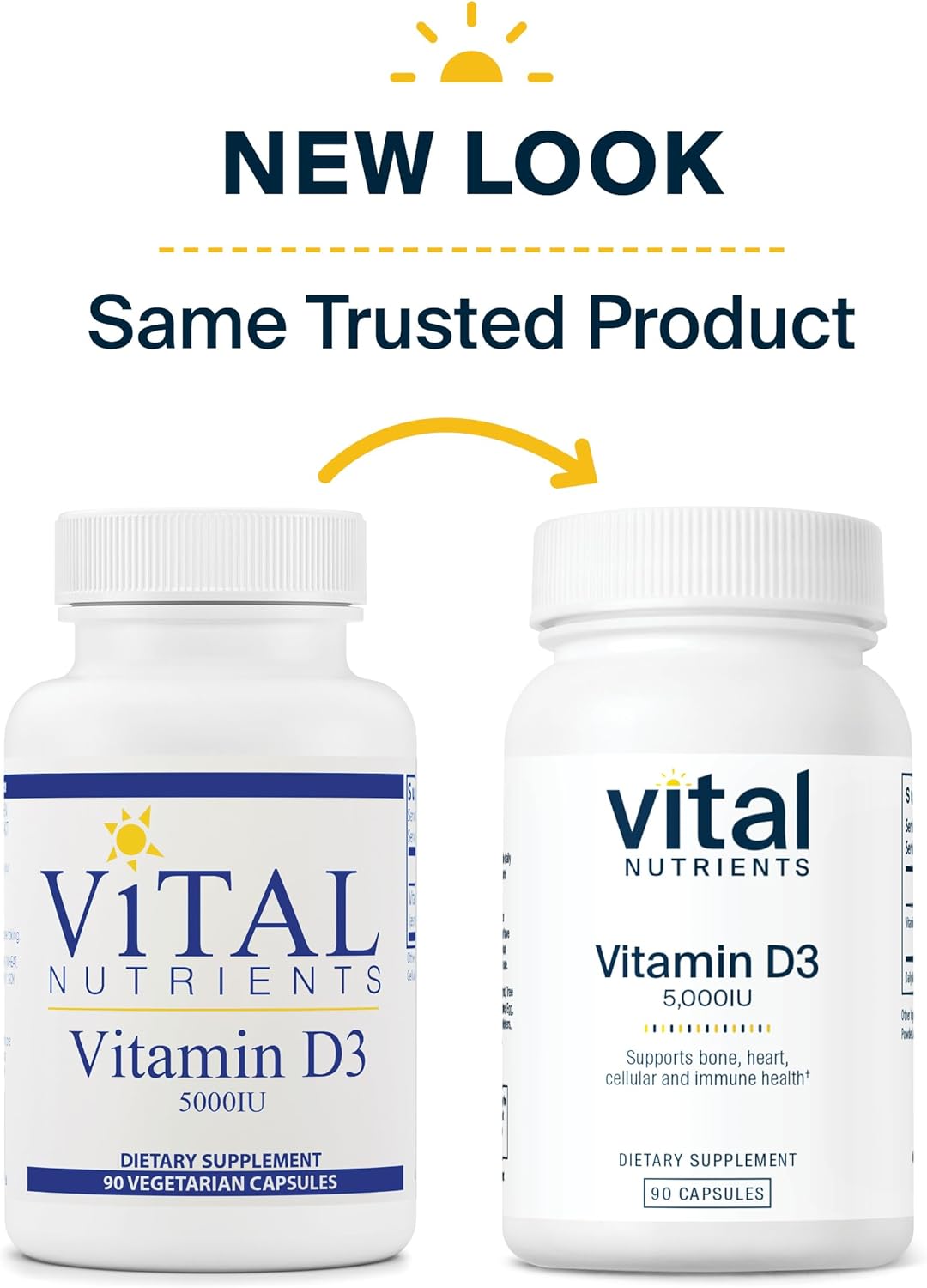Vital Nutrients Vitamin D3 90 Capsules