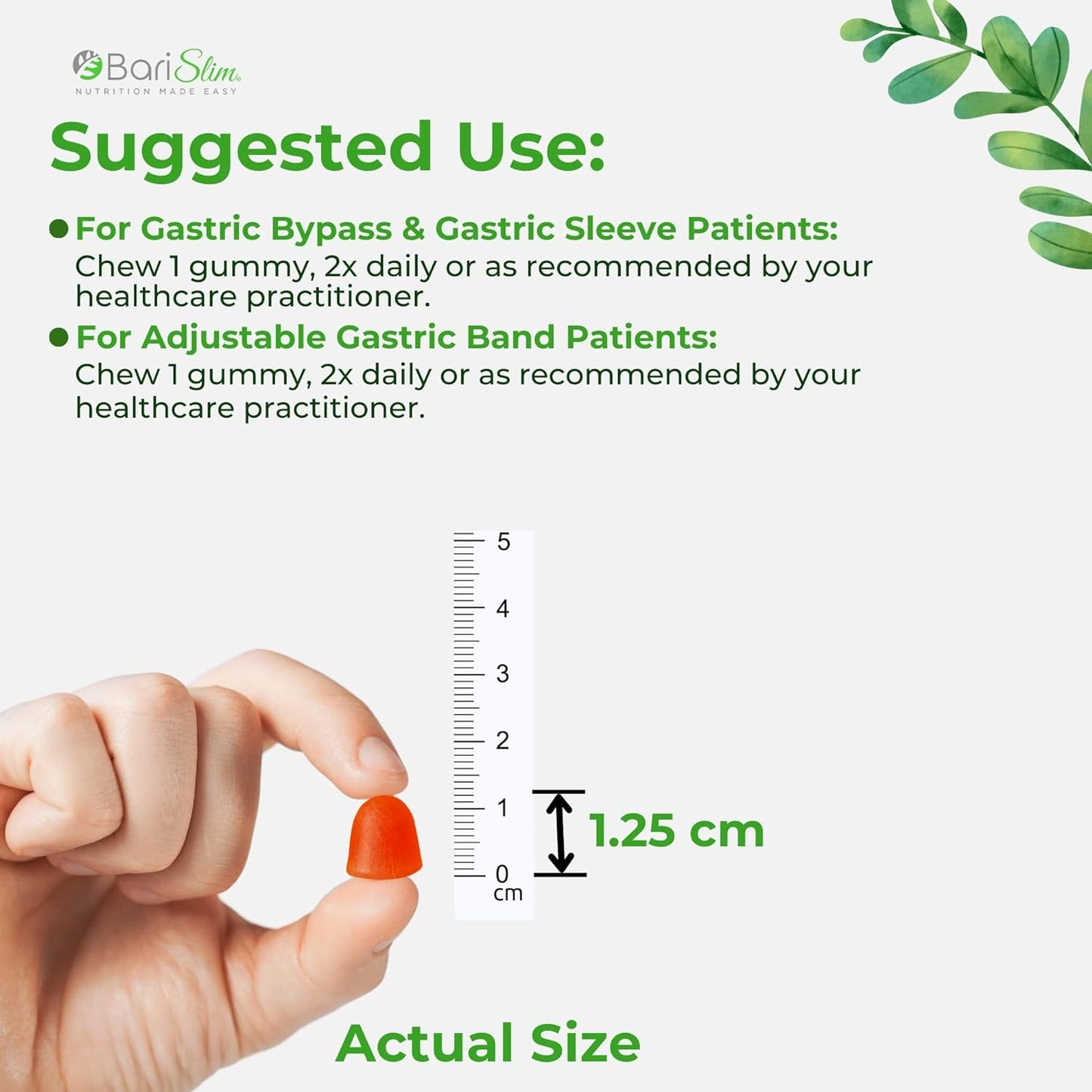 BariSlim Bariatric Vitamin D-3 Gummies 90 count