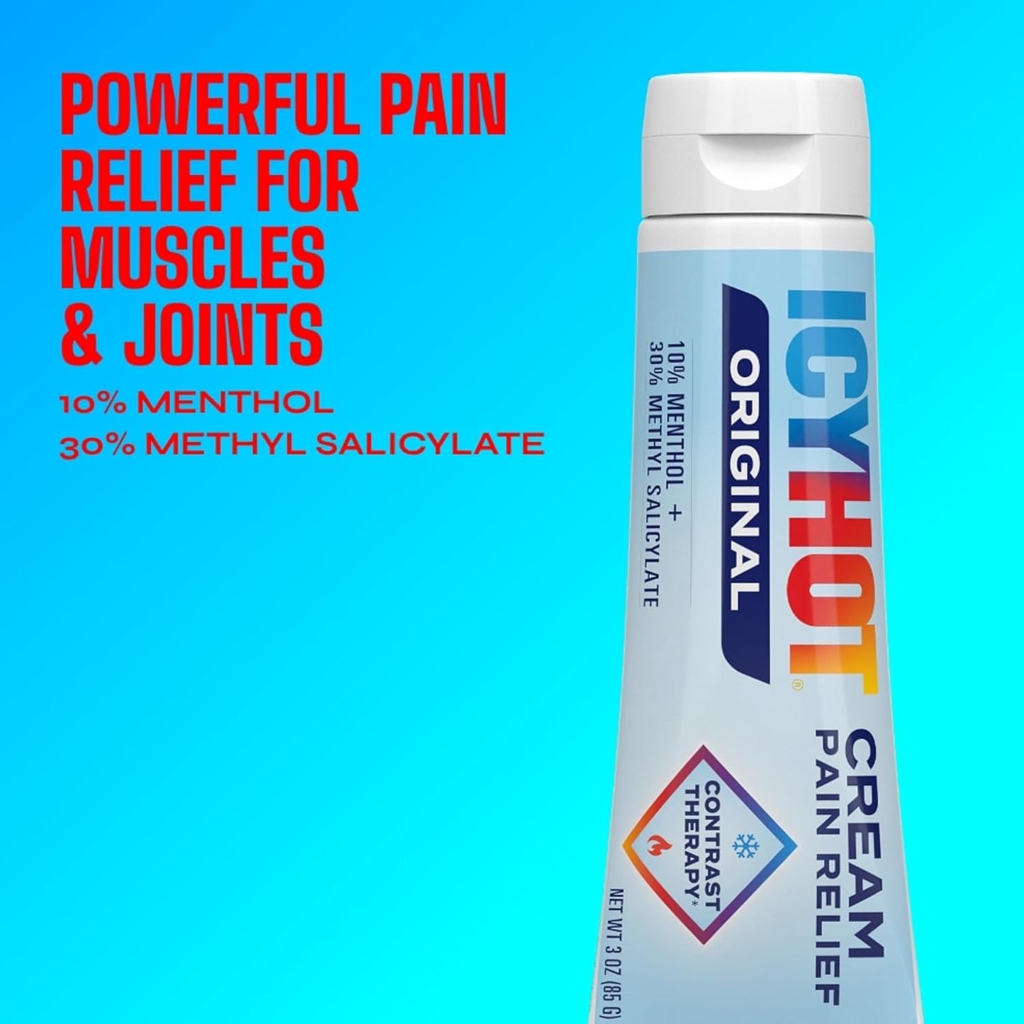 Icy Hot Original Pain Relief Cream, 3 oz
