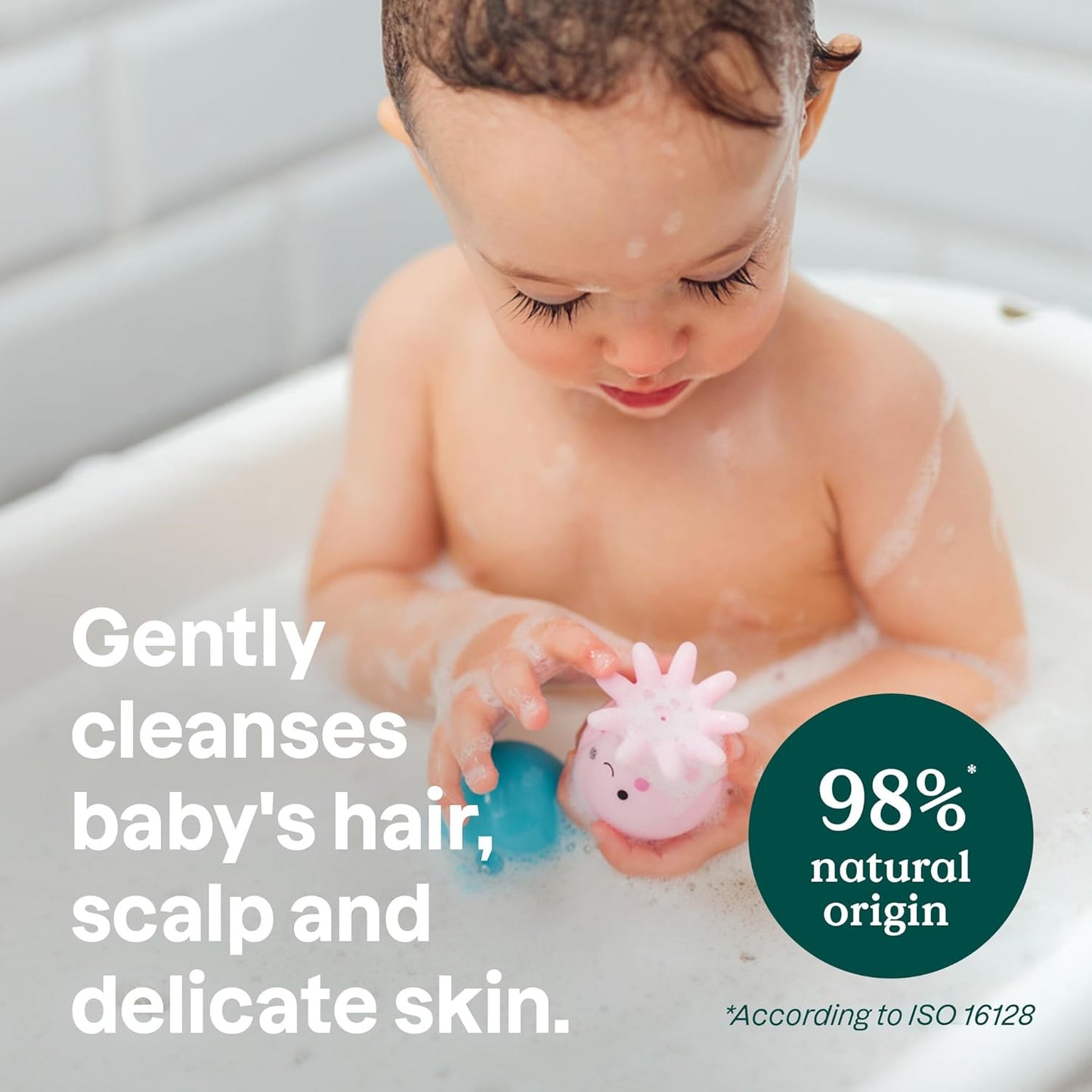 ATTITUDE Bubble Body Wash for Baby,8 Fl Oz